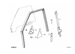 Genuine Bmw Right O/s Front Door Window Guide Seal Series E28 51321889788. Fixed Price $247.76.