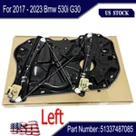 New Front Left Door Window Regulator Carrier For 2017-2023 Bmw 530I 540I 7360423. Fixed Price $126.49.