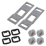 1988-1993 Ford Mustang Window Guide Bushing Bracket Kit Convertible Outlaw Sale!. Fixed Price $97.28.