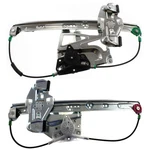 Front Rear Window Regulators Set Fits 2000-2001 Cadillac Deville Base Dhs Dts. Fixed Price $94.02.