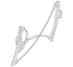 Genuine Bmw Window Regulator 51-35-5-A41-AD1. Fixed Price $246.22.