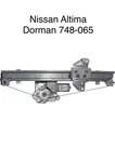 Dorman Window Regulator & Motor Assembly 748-065 For Nissan Altima. Fixed Price $94.99.