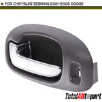 Taupe & Chrome Interior Door Handle For Chrysler Sebring 01-06 Dodge Front Left. Fixed Price $19.43.