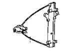 1993-1998 Hyundai Sonata Regulator Assembly-rear Dr Wdo Oem New 8340134000. Fixed Price $139.54.