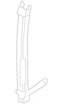 Genuine Nissan Window Regulator Rail 82215-EA000. Fixed Price $19.95.