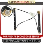 Window Regulator W/o Motor For Audi C7 A6 S6 2012-2018 4G0837461 Front Left Lh. Fixed Price $46.99.