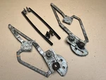Mg Midget Sprite (1968-80) Lh & Rh Door Glass Window Winder Regulators Guides. Fixed Price $52.74.