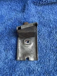 1969 1970 Mercury Cougar XR7 Ford Mustang Boss Door Glass Front Stop Bracket. Fixed Price $40.00.