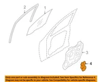 Hyundai Oem 07-12 Santa Fe Front Door Glass Hardware-window Motor 824602B000. Fixed Price $298.16.