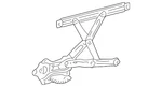 Genuine Toyota Window Regulator 69810-02340. Fixed Price $107.25.
