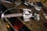 Driver Rear Window Regulator Steel Upper Pulley Carrier Fits 05 Lesabre 125876. Fixed Price $95.00.