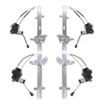 4 Piece Set Of Front & Rear Power Window Regulators W/motor For 97-03 Grand Prix. Fixed Price $107.30.
