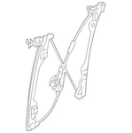 Genuine Nissan 2009-2014 Murano Sl Sv Le Window Regulator Front Right 807201AA2A. Fixed Price $145.79.