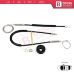 Window Regulator Repair Kit Right For Volvo C70 873 1998-2005 Cabrio Convertible. Fixed Price $18.00.