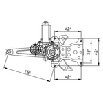 For Toyota Camry 02-06 Rear Driver Side Power Window Regulator & Motor Assembly. Fixed Price $47.75.