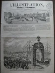 L'illustration 1857 No 755 - L'arc De Triomphe The Harve. Fixed Price $40.48.