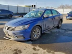 Right Blue Front Door Assembly Oem 16-18 Volkswagen Passat. Fixed Price $310.00.