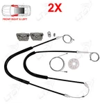 2X Jaguar Window Regulator Repair Kit 4/5 Doors Front L/r 1999-2009 C2S-44894. Fixed Price $20.15.