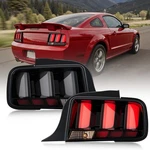 Smoked Led Tube Tail Lights 05-09 Ford Mustang Signal Brake Lamps. Fixed Price $132.99.