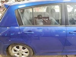07-12 Nissan Versa Htbk Passenger Right Rear Side Power Door Daytona Blue B17. Fixed Price $200.00.