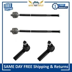 New Front Inner & Outer Steering Tie Rod Rack End Lh Rh Kit 2011-2014 Ford. Fixed Price $65.06.