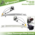 For 2002-2007 Jeep Liberty Rear Right Left Set W/ Motor Power Window Regulator. Fixed Price $64.99.