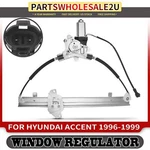 Front Left Driver Power Window Regulator With Motor For Hyundai Accent 1996-1999. Fixed Price $48.99.
