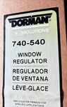 Dorman 740-540 Window Regulator Rear Drive Side 740540 New. Fixed Price $107.18.