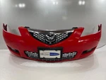 2007 - 2009 Mazda 3 Sedan Front Bumper Cover Assy W Fog Light RED=A4A Oem. Fixed Price $337.50.