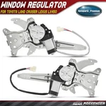 2X Rear Lh & Rh Power Window Regulator With 2-PIN Motor For Toyota Land Cruiser. Fixed Price $87.89.
