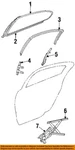 Chrysler Oem Rear Door-window Lift Regulator 4574100AR. Fixed Price $215.60.