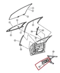 New Mopar Genuine Oem Right Front And Rear Power Window Motor 05012544AB. Fixed Price $39.50.