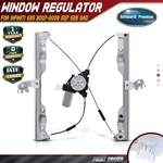 Front Driver Power Window Regulator For Infiniti G35 G37 G25 Q40 W/6-BLADE Motor. Fixed Price $135.36.