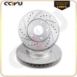 1994-2004 Ford Mustang Base Gt Front Drilled & Slotted Rotors Pair Set. Fixed Price $70.83.