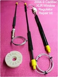 2004-9 Cadillac Xlr Window Regulator Repair Kit Fits Front Lh. Fixed Price $100.00.