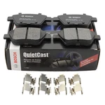 For Volkswagen Jetta Eos Audi A3 Rear Disc Brake Pad Bosch Quietcast 5K0698451A. Fixed Price $36.22.