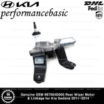 Genuine Oem 987004D000 Rear Wiper Motor & Linkage For Kia Sedona 2011-2014. Fixed Price $109.00.