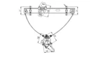 Window Reg W/ Motor Tyc 660108. Fixed Price $66.22.