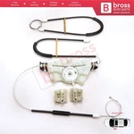 Window Regulator Set Left For Vw Golf MK4 1J1 1997-2006 2/3 Door Hb 1J3837461. Fixed Price $21.00.