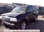 Driver Rear Window Regulator XL-7 Electric Fits 99-06 Vitara 1195116. Fixed Price $91.02.