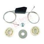 Rear Quarter Window Set 51377111017 18 For Mini Cooper One R52 R57 Convertible. Fixed Price $29.00.