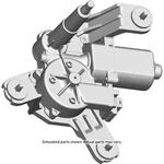 Genuine Gm Wiper Motor 42872580. Fixed Price $80.35.