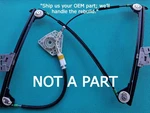 2005-13 Corvette C6 Window Regulator Passenger Premium Rebuild Service. Fixed Price $250.00.