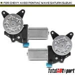 2X Window Motor W/o Anti Pinch For Chevrolet AVEO5 Pontiac Saturn 23196457. Fixed Price $42.70.