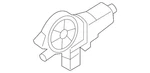 Genuine Mitsubishi Window Motor 5713A257. Fixed Price $352.90.