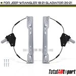 2PCS Power Window Regulator With Motor For Jeep Wrangler 2018-2021 Front Lh & Rh. Fixed Price $157.78.