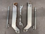 1963-1964 Ford Galaxie 500 Mercury Parklane Front Window Regulator Tracks Door. Fixed Price $145.65.