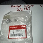 (1)GENUINE Honda Connector 04321-SH2-307, Sold Individually. Fixed Price $10.00.