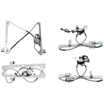 Set Of 4 Window Regulators Glass Front & Rear Driver Passenger Side For Chevy. Fixed Price $125.16.