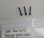 2008-2012 Dodge Nitro Conventional Sunroof Motor Assembly Bolts 2914113A01. Fixed Price $24.95.